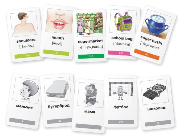 5 интересных игр с карточками для запоминания английских слов